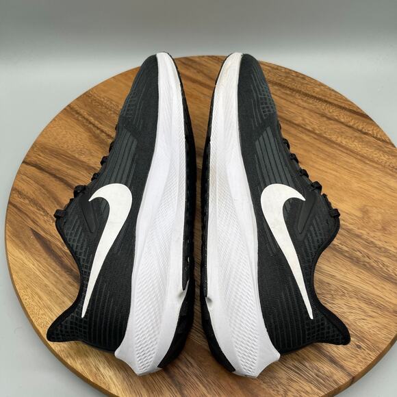 Nike Air Zoom Pegasus 39 Shoes Mens Size 10.5 Black Running Comfort Walking Gym - Picture 6 of 8